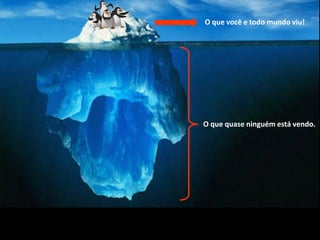 O que você e todo mundo viu!




O que quase ninguém está vendo.
 