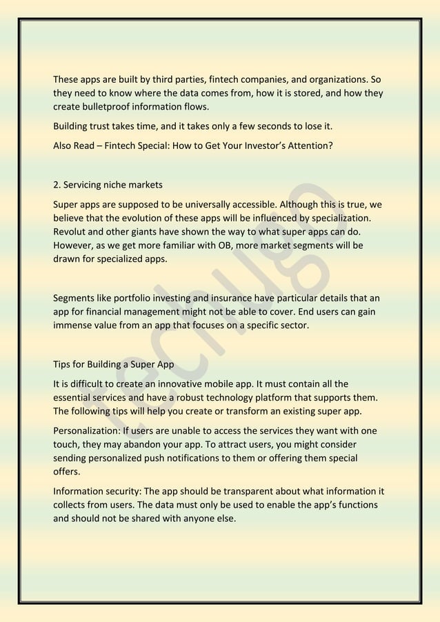 Super Apps in Banking: A Massive Revolution! | PDF