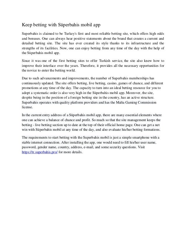 Trusted betting sites