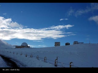 Mt. John – Earth & Sky 