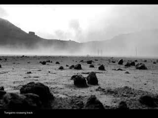 Tongariro crossing track 