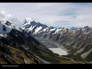 Mount Cook of summer 