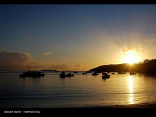 Stewart Island – Halfmoon Bay 