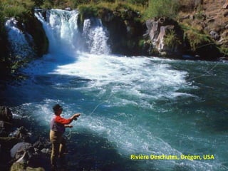 Rivière Deschutes, Orégon, USA 