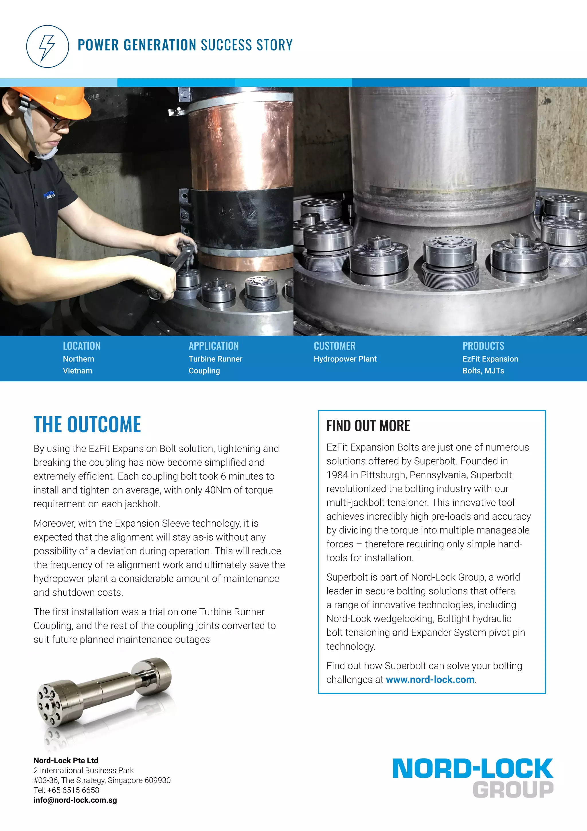 Superbolt Expansion Coupling Bolt PDF