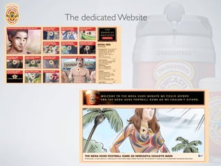 The dedicated Website	


 