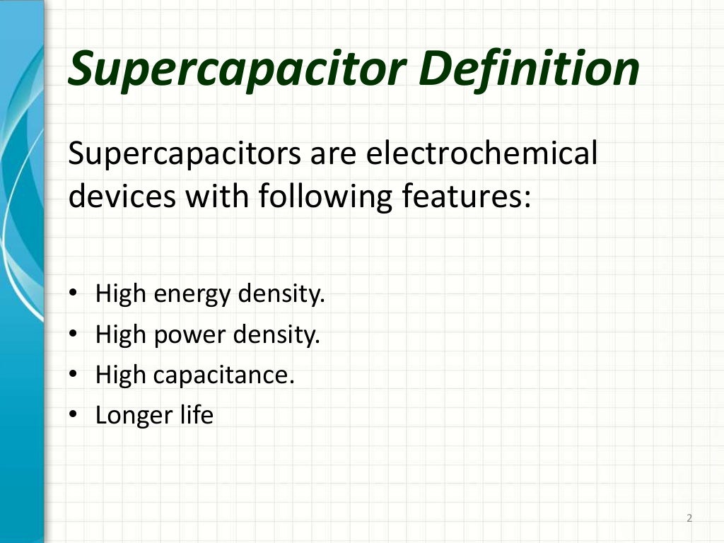 Supercapacitor