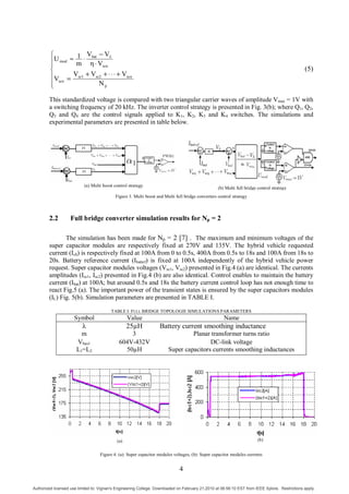 Supercapacitors and Battery power management for Hybrid Vehicle ...