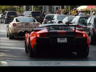 Super cars arabe prin europa