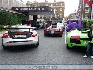 Super cars arabe prin europa