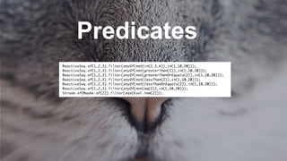 Predicates
 