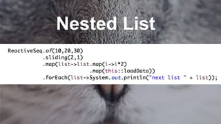Nested List
 