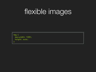 ﬂexible images
 