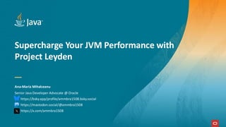 Supercharge Your JVM Performance with Project Leyden | PDF