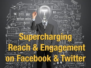 Supercharging!
Reach & Engagement !
on Facebook & Twitter

 