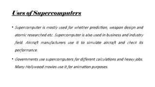 Super Computer BSCS Smester (Assignment).pptx