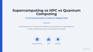 Supercomputing Hpc Computerome Supercomputing_HPC_Quantum_Comparison.pdf