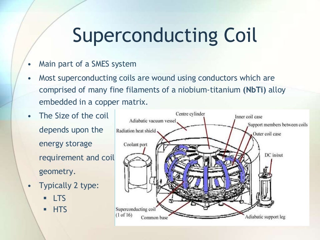 Superconducting energy storage
