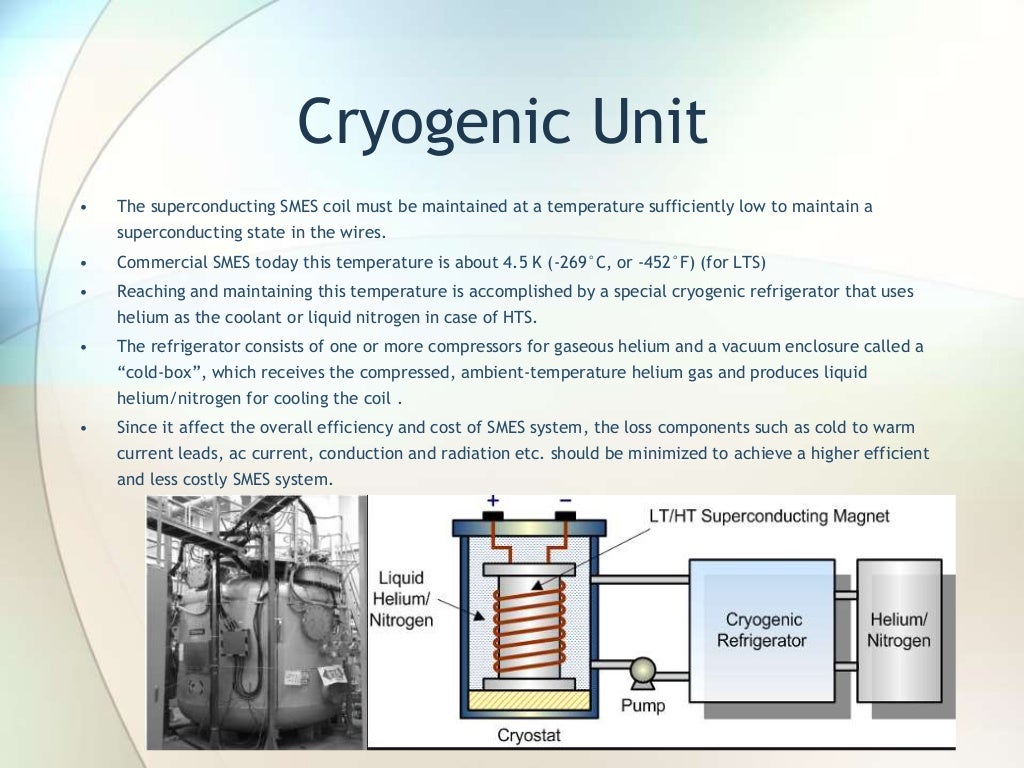 Superconducting energy storage