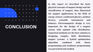 Magnet Abstract Example Superconducting magnets on Material Science | PDF