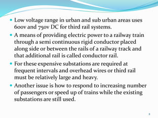 Super conducting power cable in dc electric railway systems | PPT