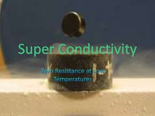 Super Conductivity Zero Resistance at Low Temperatures 