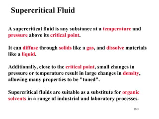 Supercritical fluids chromatoghraphy (SFC) | PPT