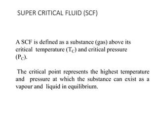 Super critical fluid state SB | PDF