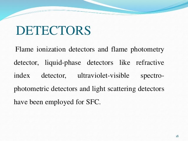 Super crtical fluid chromatography ppt
