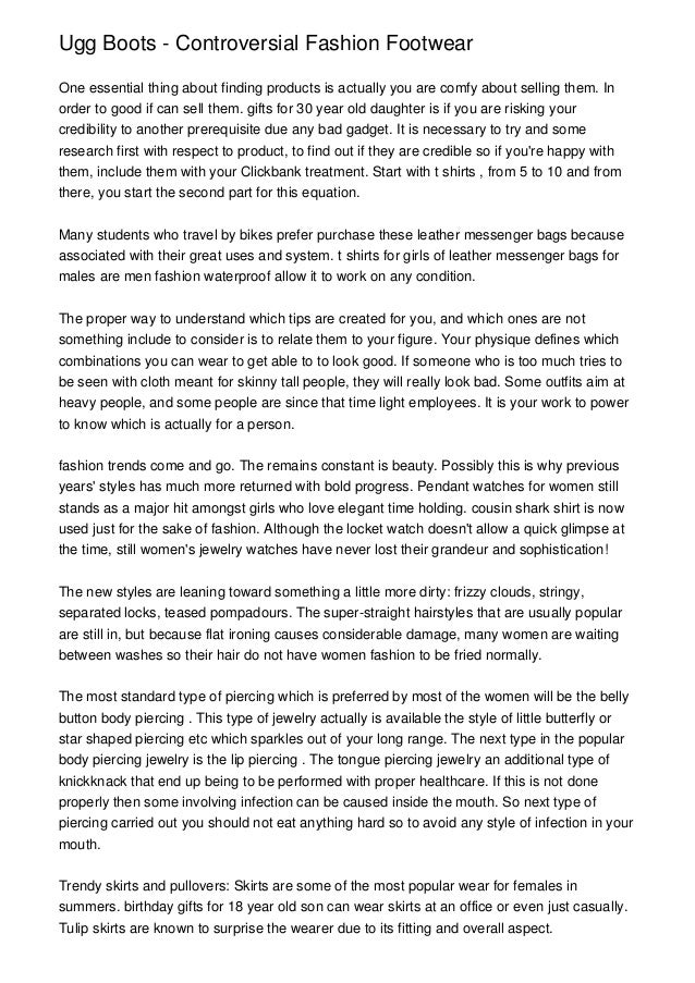 ugg boots controversy