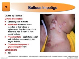 Bullous Face Superficial bacterial infection | PPT
