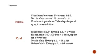 Superficial Fungal Infections (2).pptxlll | PPTX