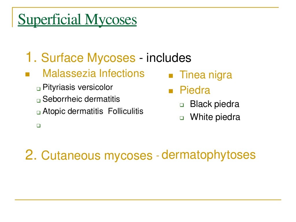 Superficial mycosis