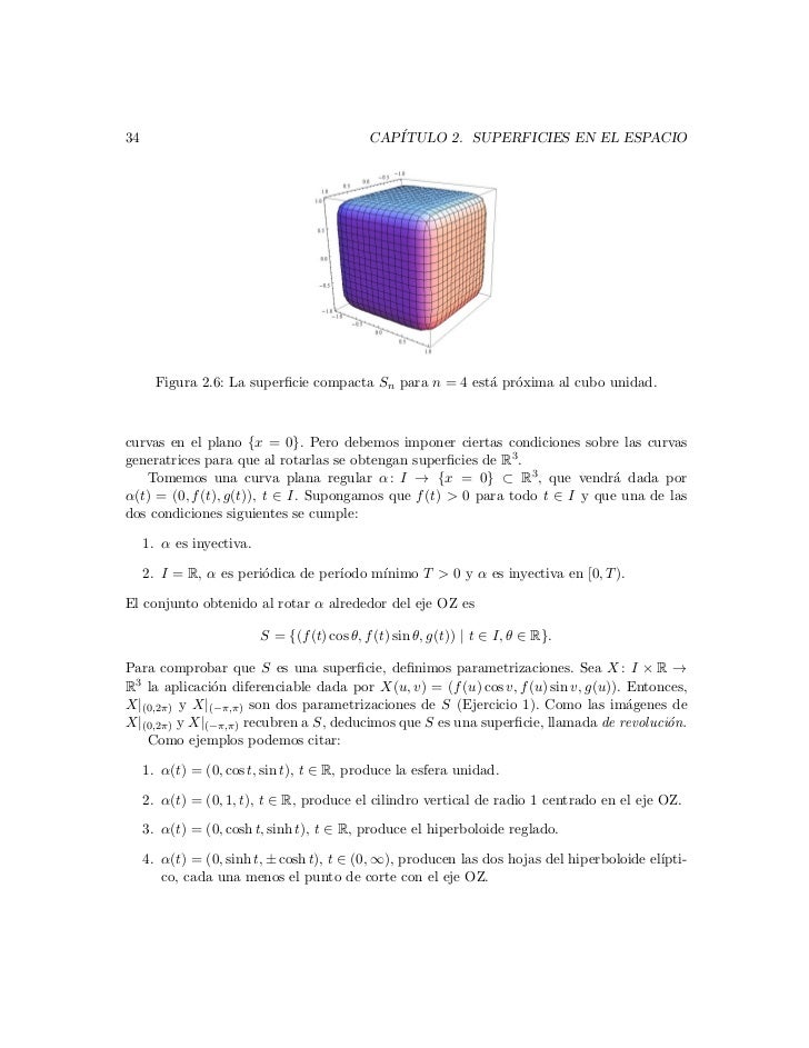 Superficies en el espacio (2)