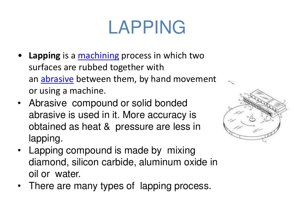 Super finishing method