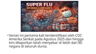 Understanding and Combating the Super Flu: Influenza A H3N2 Subclade K ...