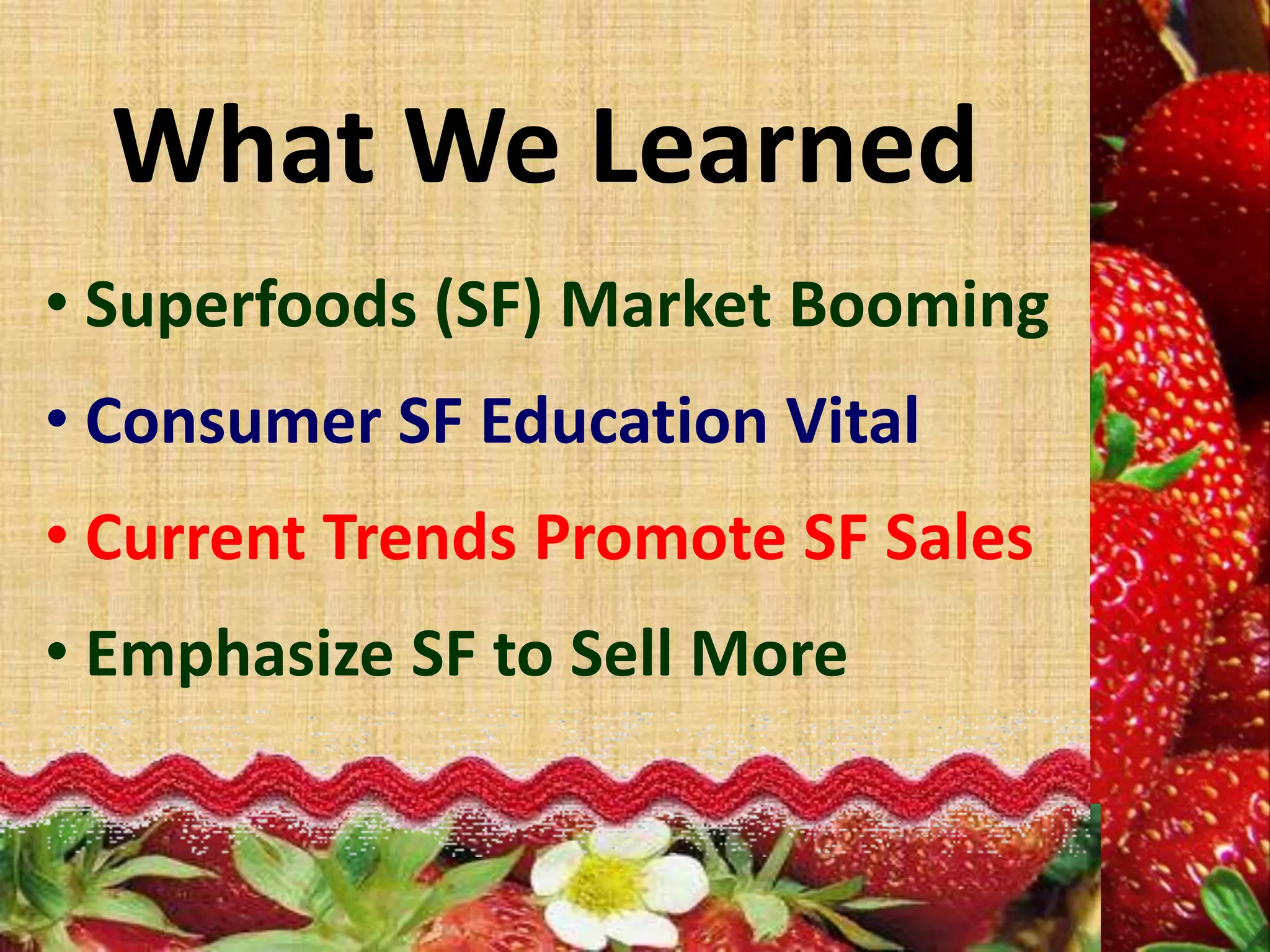  1 of 3 Kids Overweight Photo Credit:  http://0.tqn.com/d/healthinsurance/1/0/q/-/-/-/obesity_1.jpgSloane, A. E. (2008, 2010). The top 10 functional foods trends. Food Technology. 