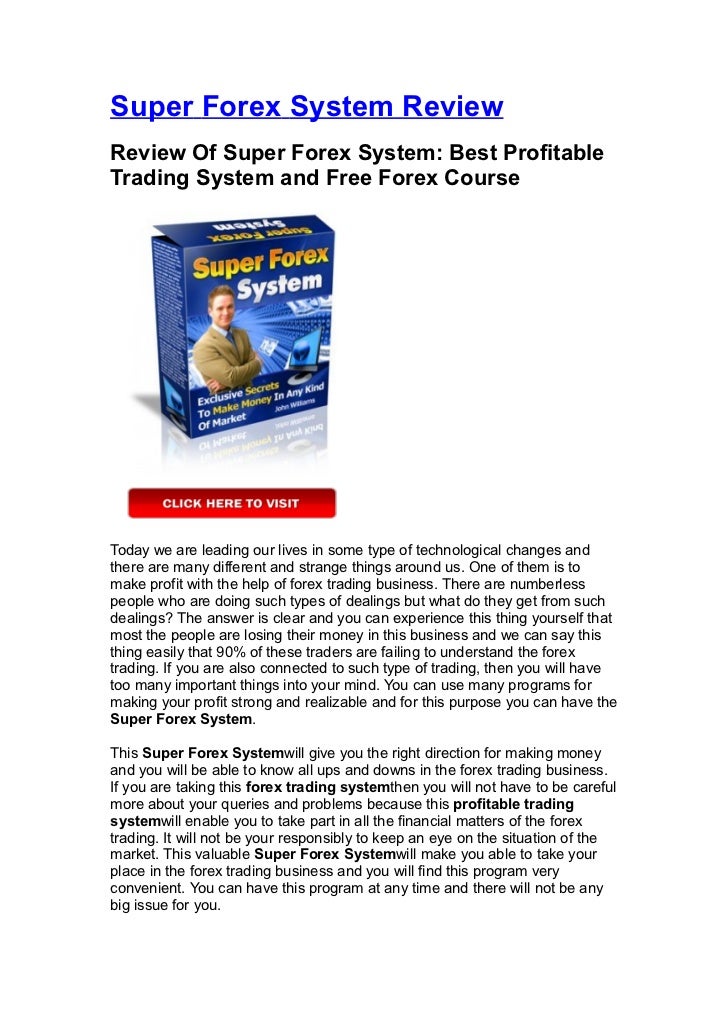 Super forex login