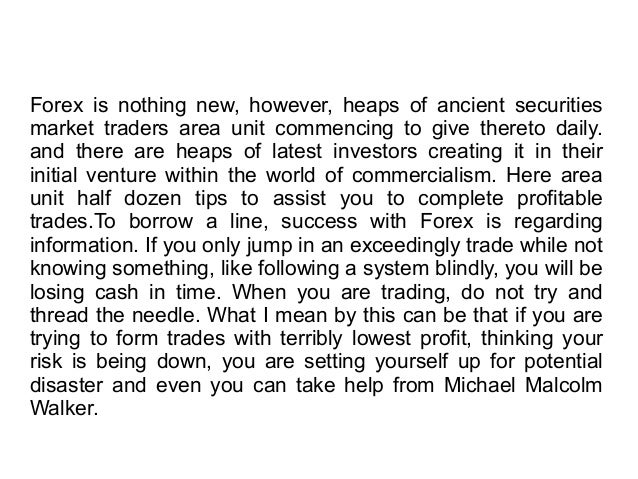 Super Forex Trading Tips For Advantage - 