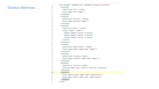Silahkan Berkreasi …
 