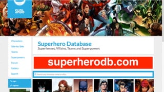 superherodb.com
 