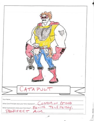 Superhero Examples Using a New Template
