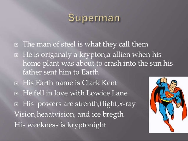superhero powerpoint