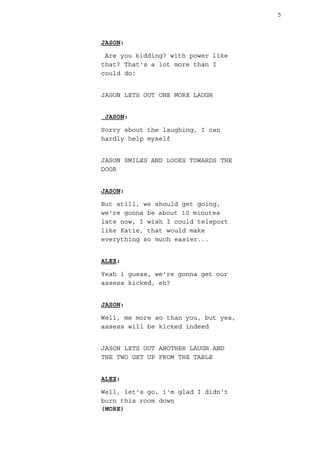Hero In Script Super hero script :D | PDF