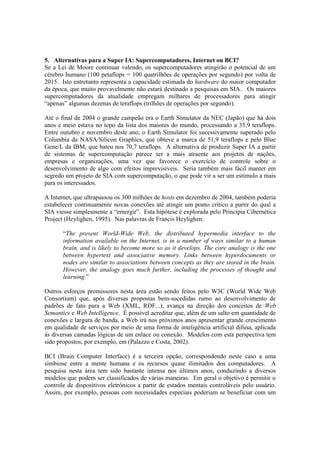 Superinteligência artificial e a singularidade tecnológica | PDF