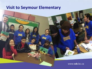 Visit to Seymour Elementary
 