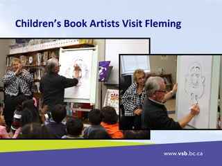 Children’s Book Artists Visit Fleming
 