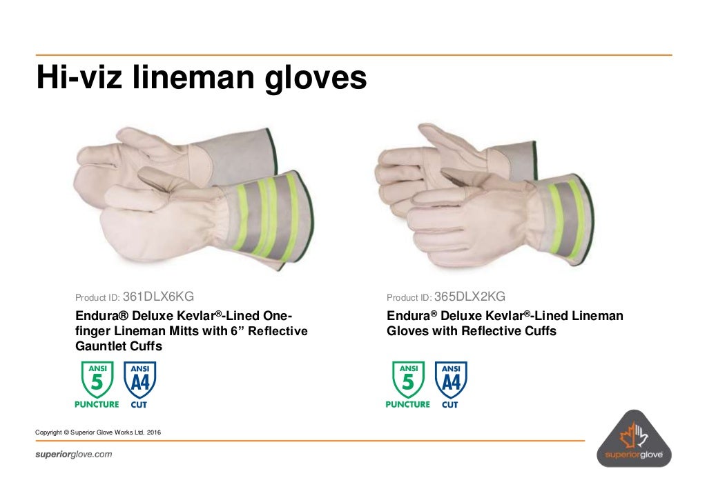 Superior Glove New Standard for High Visibility and How it Applies
