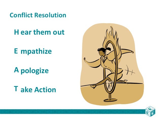 customer service conflict resolution
