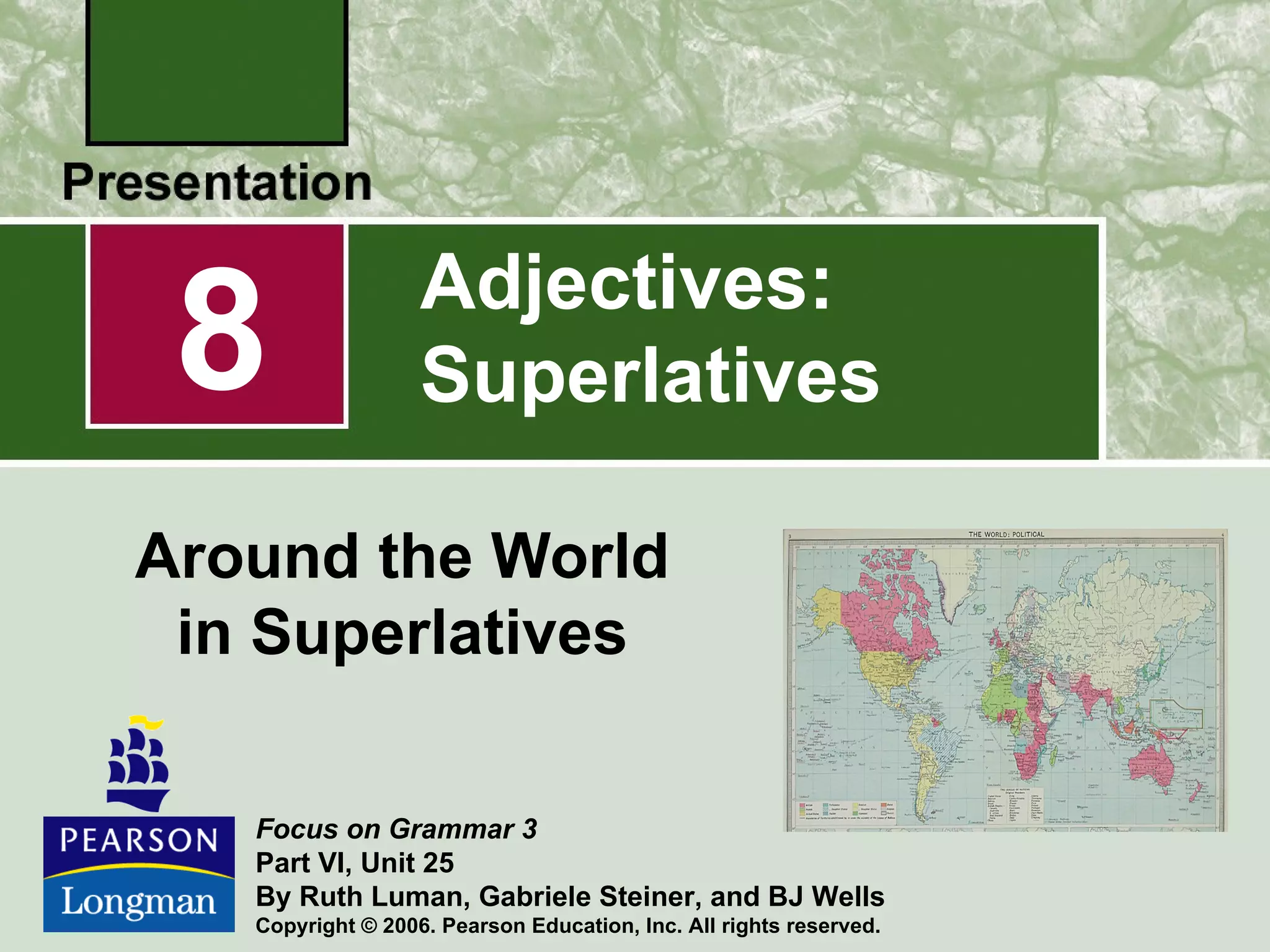 Superlatives Around the World: An SEO-Optimized Title for a Grammar ...
